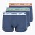 Pánské boxerky Nike Cotton Stretch Trunk 3 pairs mineral