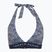 Horní díl plavek  Tommy Hilfiger Halter Rp Print illustrated wave dark night navy