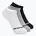 Dětské ponožky SKECHERS Non Terry No Show 3 páry white/grey