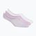 Dámské ponožky SKECHERS Non Terry No Show Liner 3 páry purple