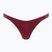 Spodní díl plavek Calvin Klein KW0KW02732 Curved Delta Bikini plum glaze