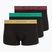 Pánské boxerky Tommy Hilfiger Trunk Metallic gold/burgundy/green