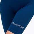 Dámské tréninkové šortky Gym Glamour Bikery push up modré 317 6