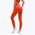 Dámské legíny Gym Glamour push up oranžové 369 10