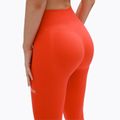 Dámské legíny Gym Glamour push up oranžové 369 11