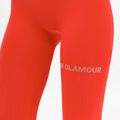 Dámské legíny Gym Glamour push up oranžové 369 12