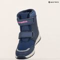 Juniorské sněhule  KangaROOS K-MJ Edison EV RTX SL dk navy / daisy pink 10