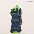 Dětské sněhule KADVA Snowey Mid WaterProof tmavě modrá/zelená 13