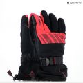 Pánské lyžařské rukavice  ZIENER Ghalion Aquashield black/red salsa 8