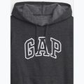 Dámská mikina GAP V-Gap Heritage PO HD charcoal heather 2