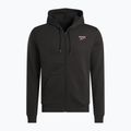 Pánská mikina Reebok Identity SL Fleece FZ black/white/vector red 4