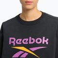 Dámská mikina Reebok Identity Big Logo Fleece Crew black/purple rave/electric amber 4