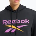Dámská mikina Reebok Identity Big Logo Fleece black/purple rave/electric amber 4