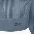 Dámské fitness tričko longsleeve Reebok RBK Lab Seamless Crop upgrade blue 3