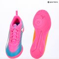 Dětské kopačky PUMA Ultra 6 Play It Jr poison pink/puma wht/sun stream/bright aqua/puma blk 9