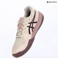 Dětské tenisové boty ASICS Gel-Resolution X GS soft oat/dark aubergine 16