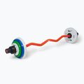 Bicepsová osa Nike Strength Shield Curl Bar orange 6
