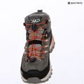 Dětské trekové boty CMP Rigel 2.0 Mid Waterproof grey/brick 9