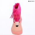 Dětské gumové boty Viking Footwear Alv Barefoot Paw Print světle růžová/magenta 17