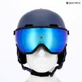 Lyžařská helma ATTABO Avens 2.0 Visor modrá 11