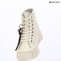 Dámské boty Tommy Jeans Platform Sneaker Leather MC ecru 9
