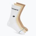 Ponožky Stance Origin Crew 3 páry cream