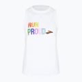 Dámské běžecké tričko Brooks Distance Graphic Tank white/rainbow/brow
