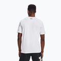 Pánské tréninkové tričko Under Armour Sportstyle Left Chest SS white/black 2