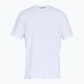 Pánské tréninkové tričko Under Armour Sportstyle Left Chest SS white/black 9
