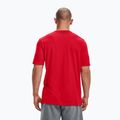Pánské tréninkové tričko Under Armour Sportstyle Left Chest SS červené/černé 2
