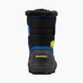 Juniorské sněhule Sorel Snow Commander black/super blue 10
