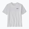 Pánské trekingové tričko Patagonia P-6 Logo Responsibili-Tee white 3