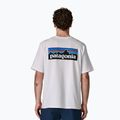Pánské trekingové tričko Patagonia P-6 Logo Responsibili-Tee white 2