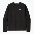 Pánské trekové tričko longsleeve Patagonia P-6 Logo Responsibili black 5