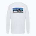 Pánské tričko Patagonia P-6 Logo Responsibili Longsleeve white 4