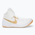 Zápasnické boty Nike Fury white/metallic gold 2