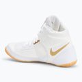 Zápasnické boty Nike Fury white/metallic gold 3