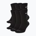 Pánské ponožky Nike Everyday Plus Cushioned Crew 6 pairs black/white