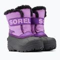 Juniorské sněhule Sorel Snow Commander gumdrop/purple violet 9