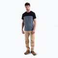 Pánské trekingové tričko  icebreaker Merino Cool-Lite Sphere III SS Tee Colour Block graphite hthr 2