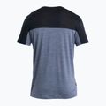 Pánské trekingové tričko  icebreaker Merino Cool-Lite Sphere III SS Tee Colour Block graphite hthr 8