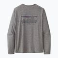 Pánské tričko Patagonia Cap Cool Daily Graphic 73 Longsleeve skyline/feather grey  5