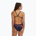 Dámské jednodílné plavky Tyr Durafast Elite Magmata Cutoutfit gold/multi/rainbow 2