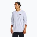 Pánské běžecké tričko longsleeve Under Armour Sportstyle Left Chest  white/black