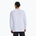 Pánské běžecké tričko longsleeve Under Armour Sportstyle Left Chest  white/black 3