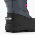 Columbia Bugaboot Celsius Dětské sněhové boty graphite/wild fuchsia 9