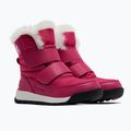 Dětské sněhule Sorel Whitney II Strap WP cactus pink/black 7