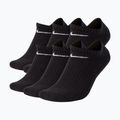Ponožky Nike Everyday Cushioned No-Show 6 párů black/white