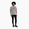 Pánské běžecké tričko Saucony Stopwatch light grey heather 2