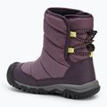 Dětské sněhule KEEN Puffrider WP black plum/daiquiri green 3